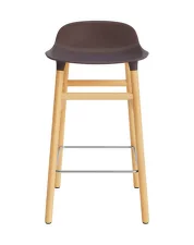 Barová stolička Form 65 cm, brown/oak