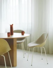 Stolička Mat, hemp/Hallingdal 0220/cream