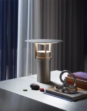 Stolná lampa Set, aluminium