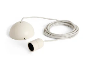 Závesný kábel s objímkou Common Cord Set, clay white