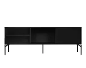 Skrinka Met TV Stand, vulcano black