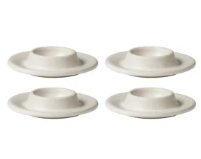 Kalíšok na vajcia Edge Egg Cup 4ks, ecru stoneware