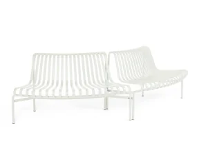 Lavička Palissade Park Dining Bench Out/Out set of 2, cream white