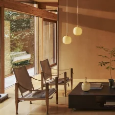 Závesné svietidlo VL 45 Radiohus Ø175, pale yellow