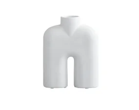 Váza Cobra Tall Mini, bone white