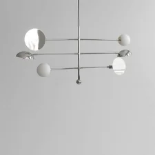 Závesné svietidlo Sahn, chrome (5m)