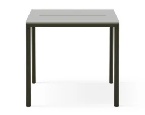 Stôl May 85x85, dark green