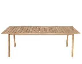 Záhradný stôl Patio 220 cm, untreated solid teak