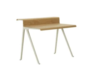 Pracovný stôl Courier, light oak/chalk