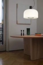 Závesné svietidlo Bellhop Glass S1, cioko