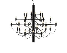 Luster 2097/30 Frosted Bulbs, matte black