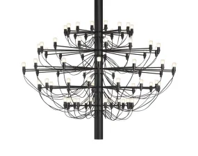 Luster 2097/75 Frosted Bulbs, matte black