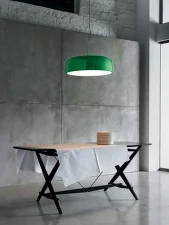 Závesná lampa Smithfield S, green