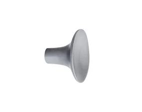 Vešiak HiHat Knob Mini 2 ks, brushed steel