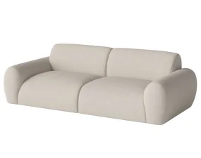 Dvojmiestna pohovka Núvol Small, ivory