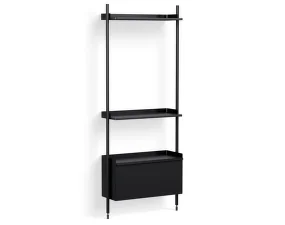Policový systém Pier kombinácia 141, black
