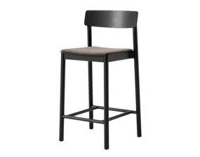 Barová stolička Betty TK14, black/Fuse 351