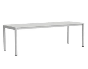 Stôl Annex Flush 240x80, anodized/cloud grey