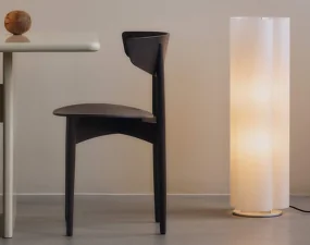 Stojacia lampa Boe, silver/natural