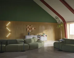 Šesťmiestna pohovka Connect Konfigurácia 1, Grain 68243