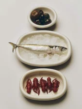 Servírovacia misa Barro S, green