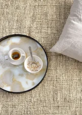 Podnos Organic Glass Tray Round S, mist gold