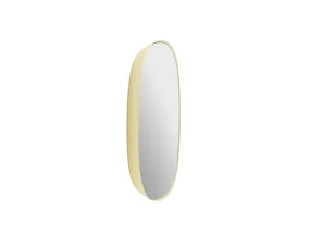 Zrkadlo Framed Mirror 40 cm, light yellow/clear