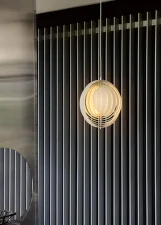 Závesné svietidlo Moon Ø34, opal