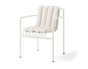 Textilný podsedák Palissade Dining Armchair Soft Quilted Cushion, cream white