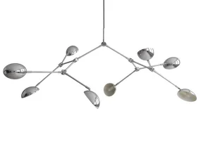 Závesné svietidlo Drop Big, chrome