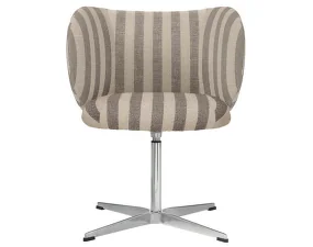 Jedálenská stolička Rico Swivel, Louisiana sand / off-white