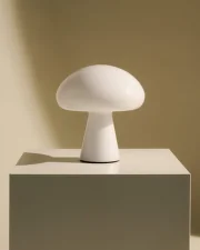 Prenosná lampa Obello, pearl white