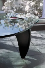 Konferenčný stolík Coffee Table, black ash