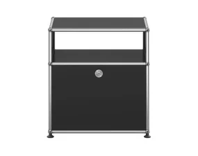 Nočný stolík USM Haller M55, graphite black