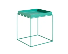 Stolík Tray Table 40x40, peppermint green