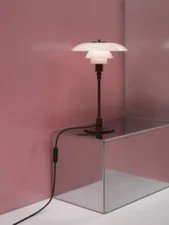 Stolná lampa PH 3/2, glossy burgundy