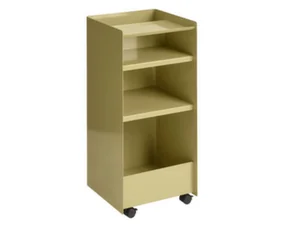 Stolík Folded Trolley Tall Open, dark beige green