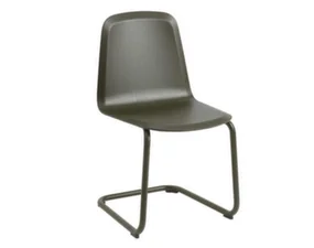 Stolička Brink Cantilever, dark olive