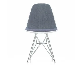 Stolička Eames DSR, celopolstrovaná