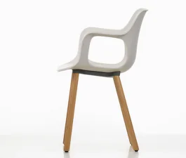 Stolička HAL Armchair Wood, white