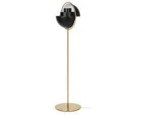 Stojacia lampa Multi-Lite, soft black/brass