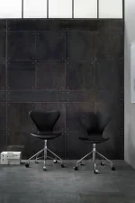 Stolička Series 7™ s otočnou podnožou, black / chrome