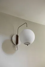 Nástenná lampa Nelson Saucer S