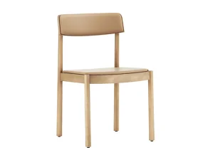 Čalúnená stolička Timb, tan / ultra leather - Camel