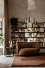 Sofa Rico bouclé, 2–seater, sand