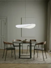 Stolička Missing Chair, lacquered oak