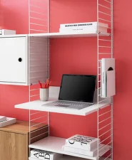 Polica String Media shelf, white