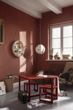 Stôl Little Architect, poppy red