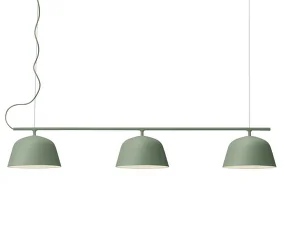 Svietidlo Ambit Rail, dusty green