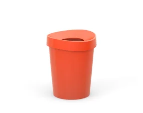Kôš Happy S, poppy red